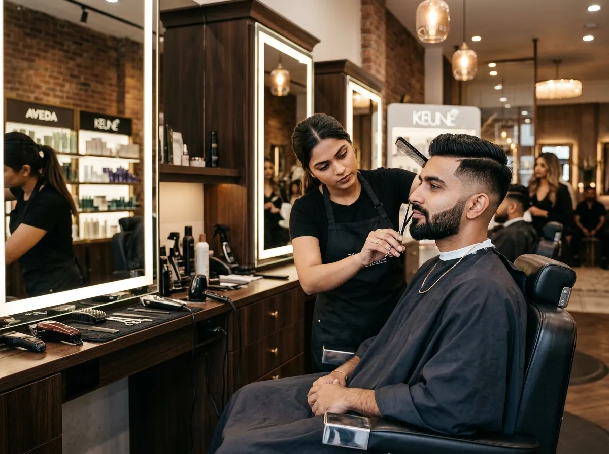 Men's and Women's Unisex Styling at Divisha's